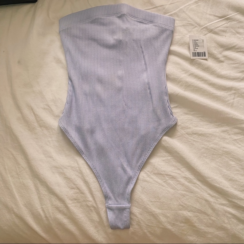 Urban Outfitters NWT Lavender Ribbed Bodysuit